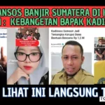 bansos banjir Sumatera Kemensos
