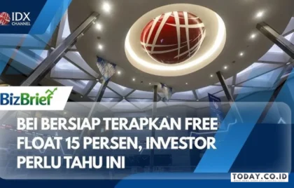 free float 15 persen