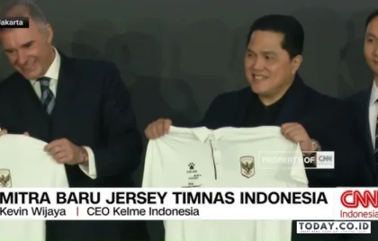 Kelme Gandeng Timnas Indonesia