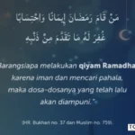 keutamaan salat tarawih