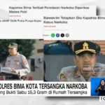 Mantan Kapolres Bima Kota Narkoba