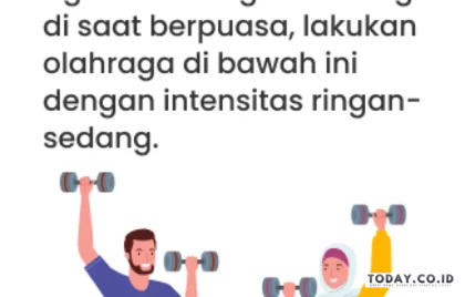olahraga ringan selama puasa