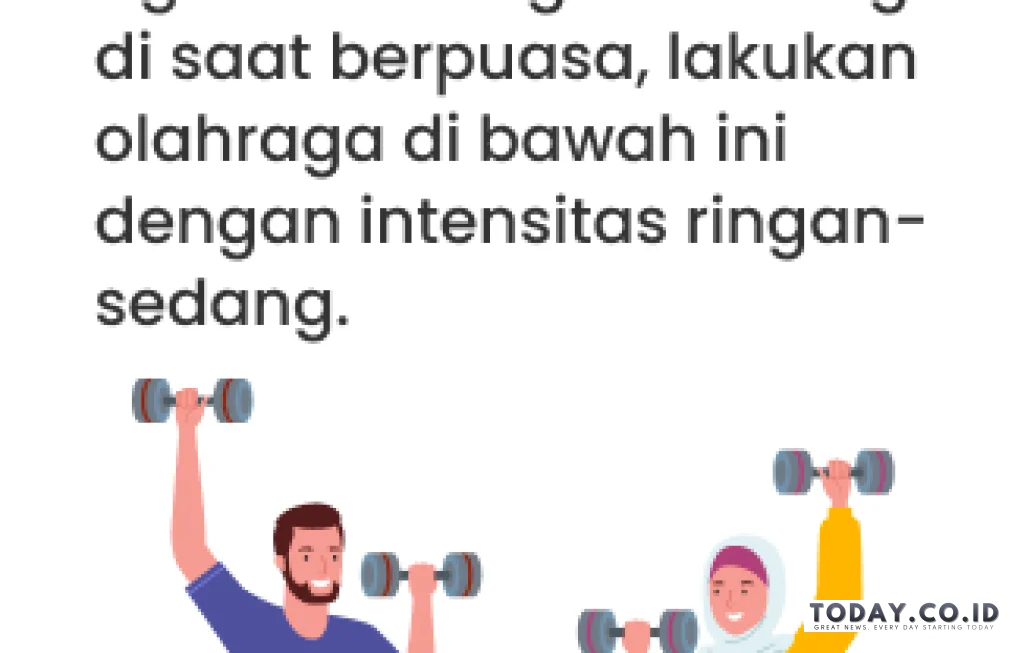 olahraga ringan selama puasa