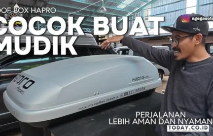 fungsi roof box mudik