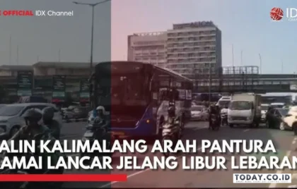 lalin lancar jelang mudik lebaran