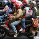 mudik naik motor berbahaya