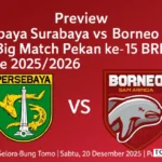Preview Borneo vs Persebaya