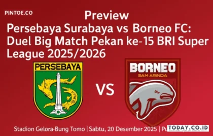Preview Borneo vs Persebaya