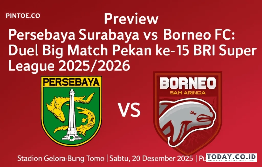 Preview Borneo vs Persebaya
