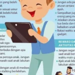 tips latih anak kurangi gadget
