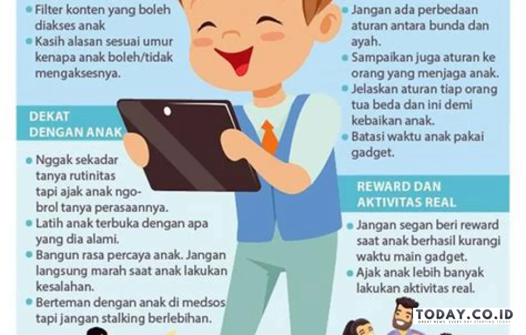 tips latih anak kurangi gadget