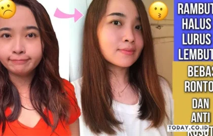 cara baru rambut lurus