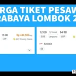 tiket pesawat murah surabaya lombok