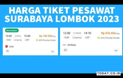 tiket pesawat murah surabaya lombok